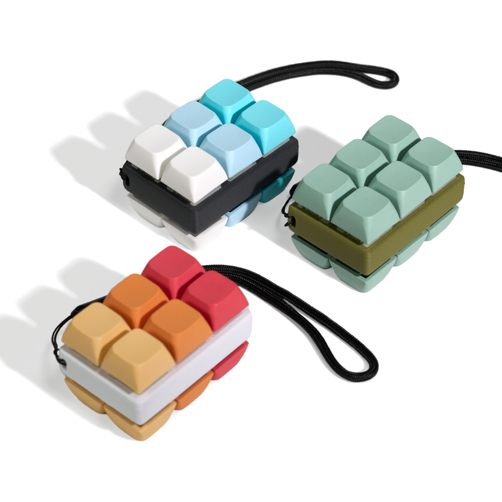 12 Key Fidget Clicker Evergreen / Clicky (Louder)