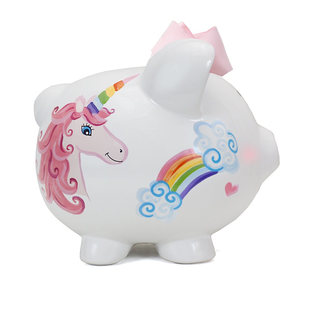 Unicorn Rainbow Piggy Ban