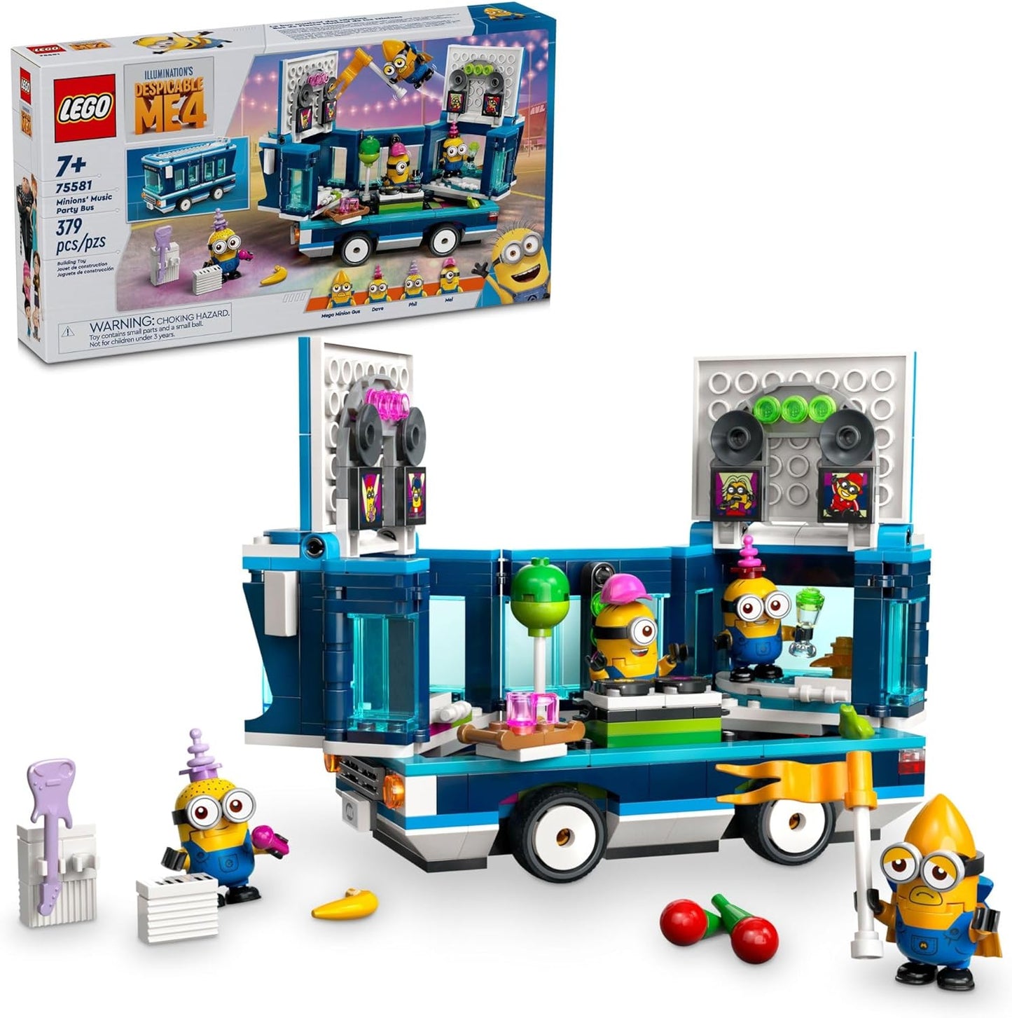 Minions Music Party Bus