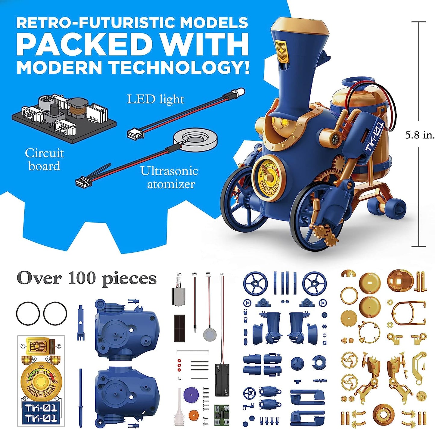 Xtrainbots 2n1 Steam Make
