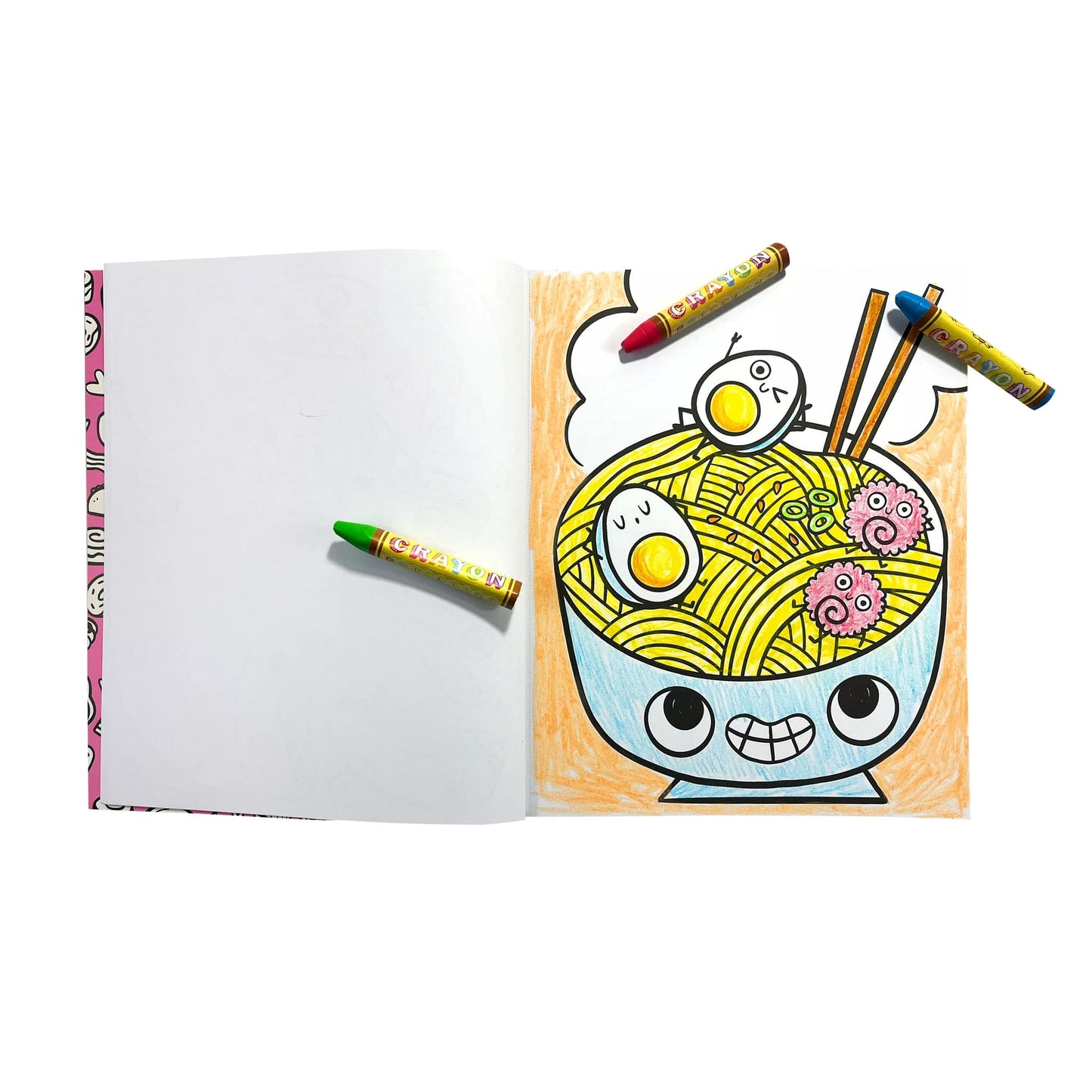 Happy Snacks Coloring Bk