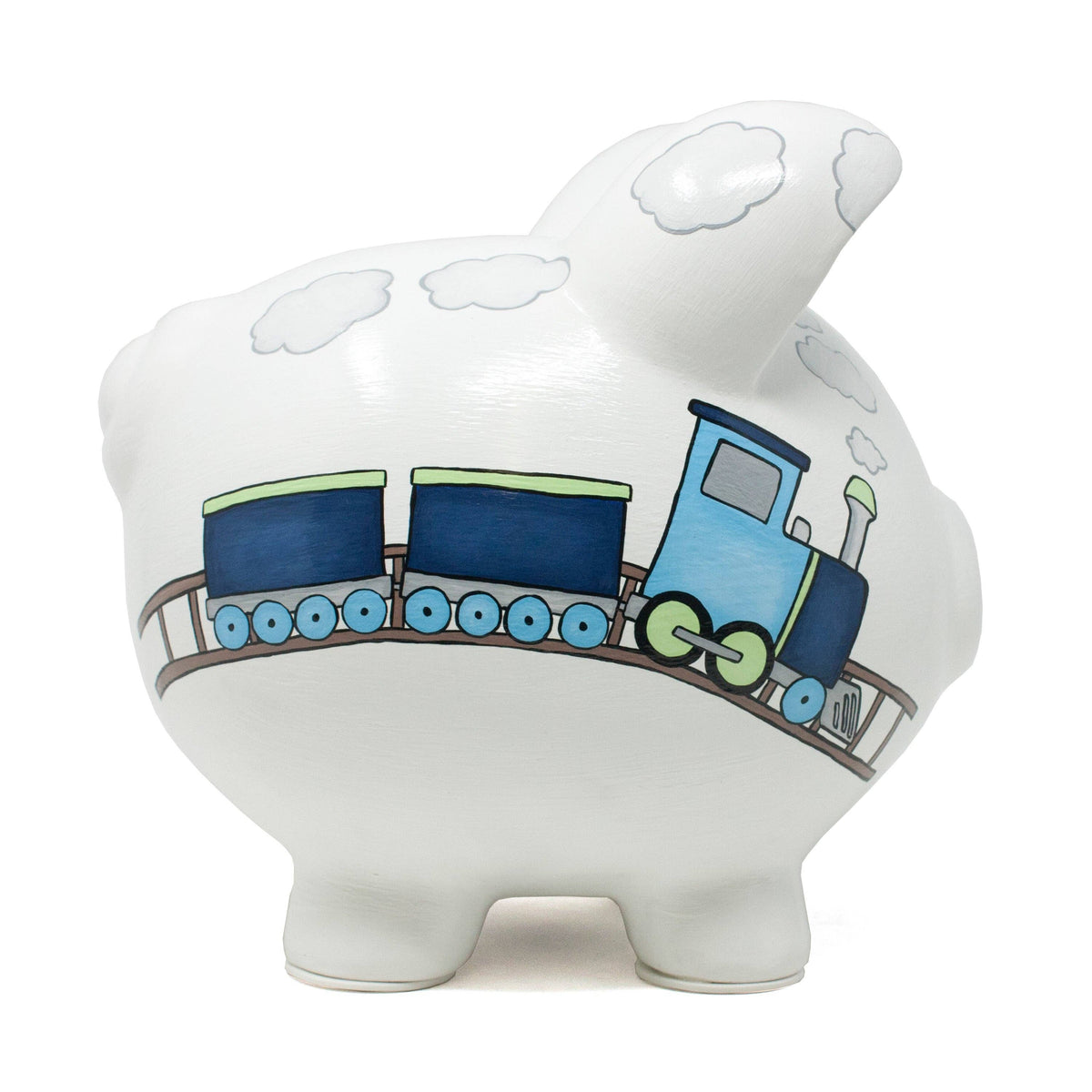 Box Car Train Large Piggy Bank