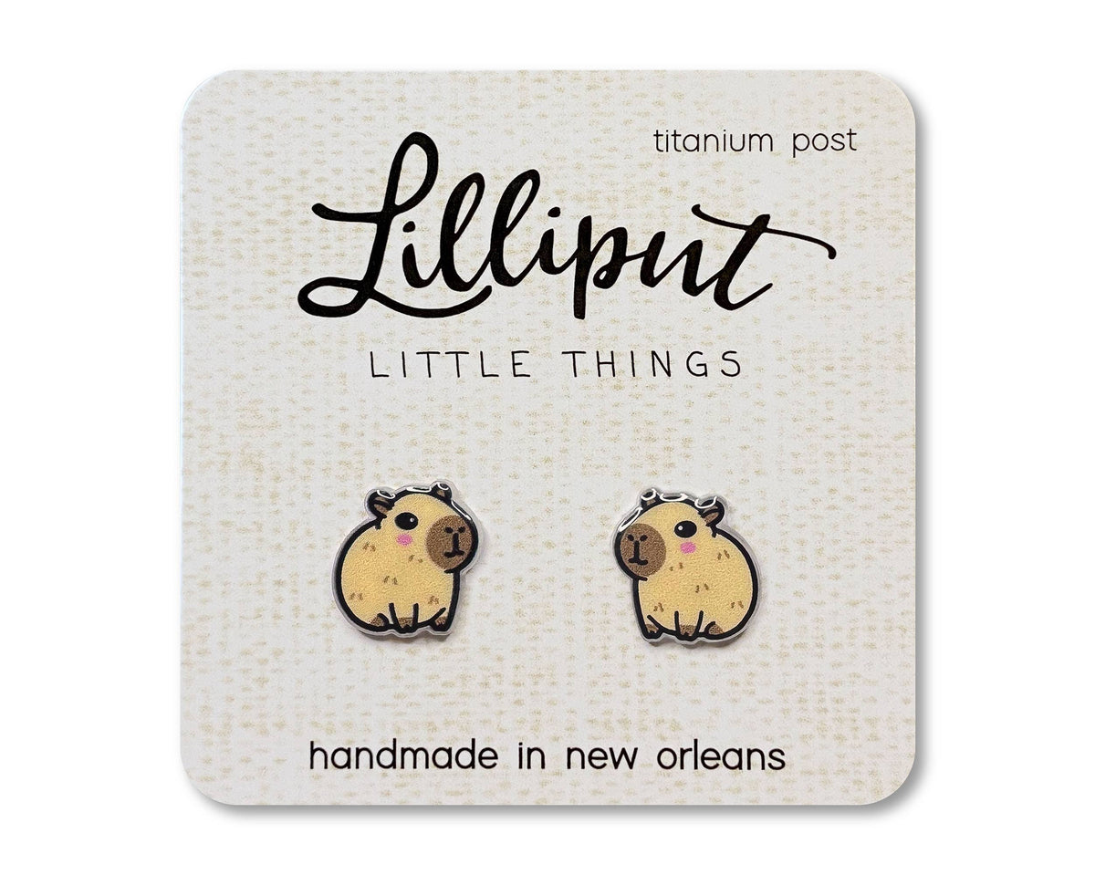Capybara Earrings