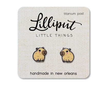 Capybara Earrings
