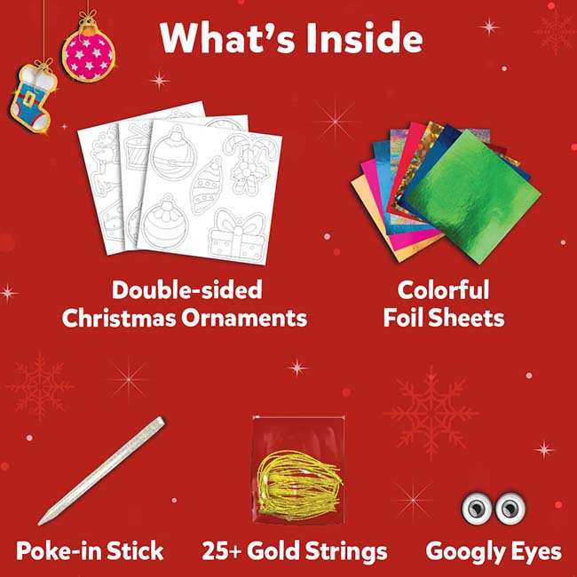 Foil Fun Xmas Ornaments