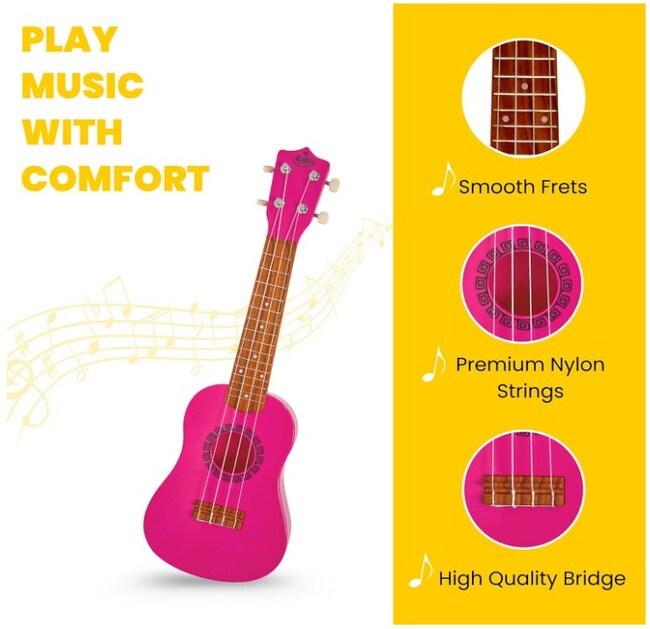 Pink Ukuleles