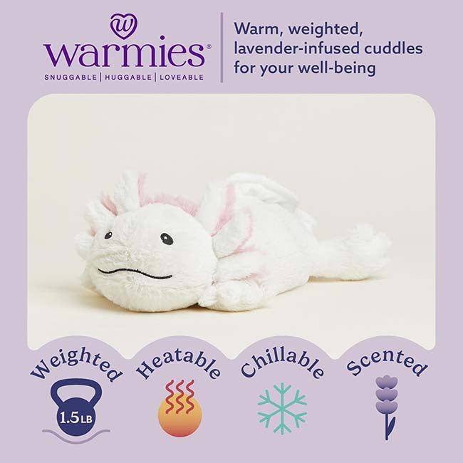 White Axolotl Warmie