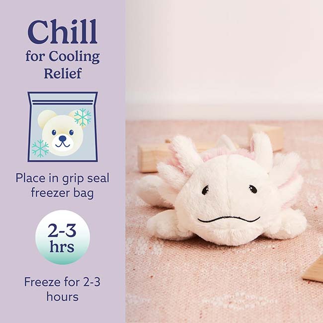 White Axolotl Warmie
