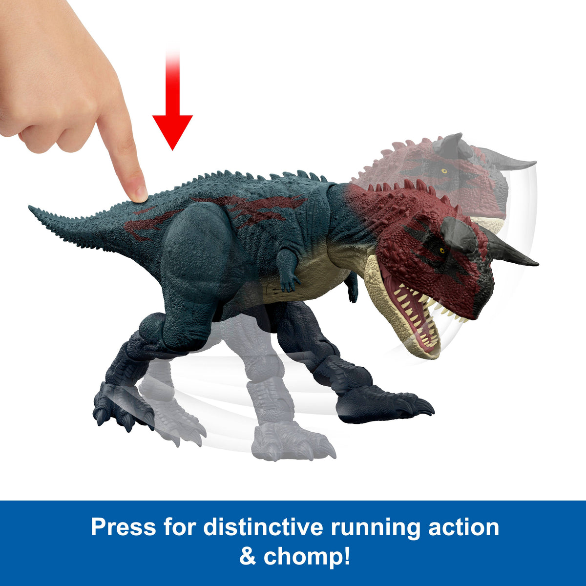 Jurassic World Charge 'N Chomp Carnotaurus