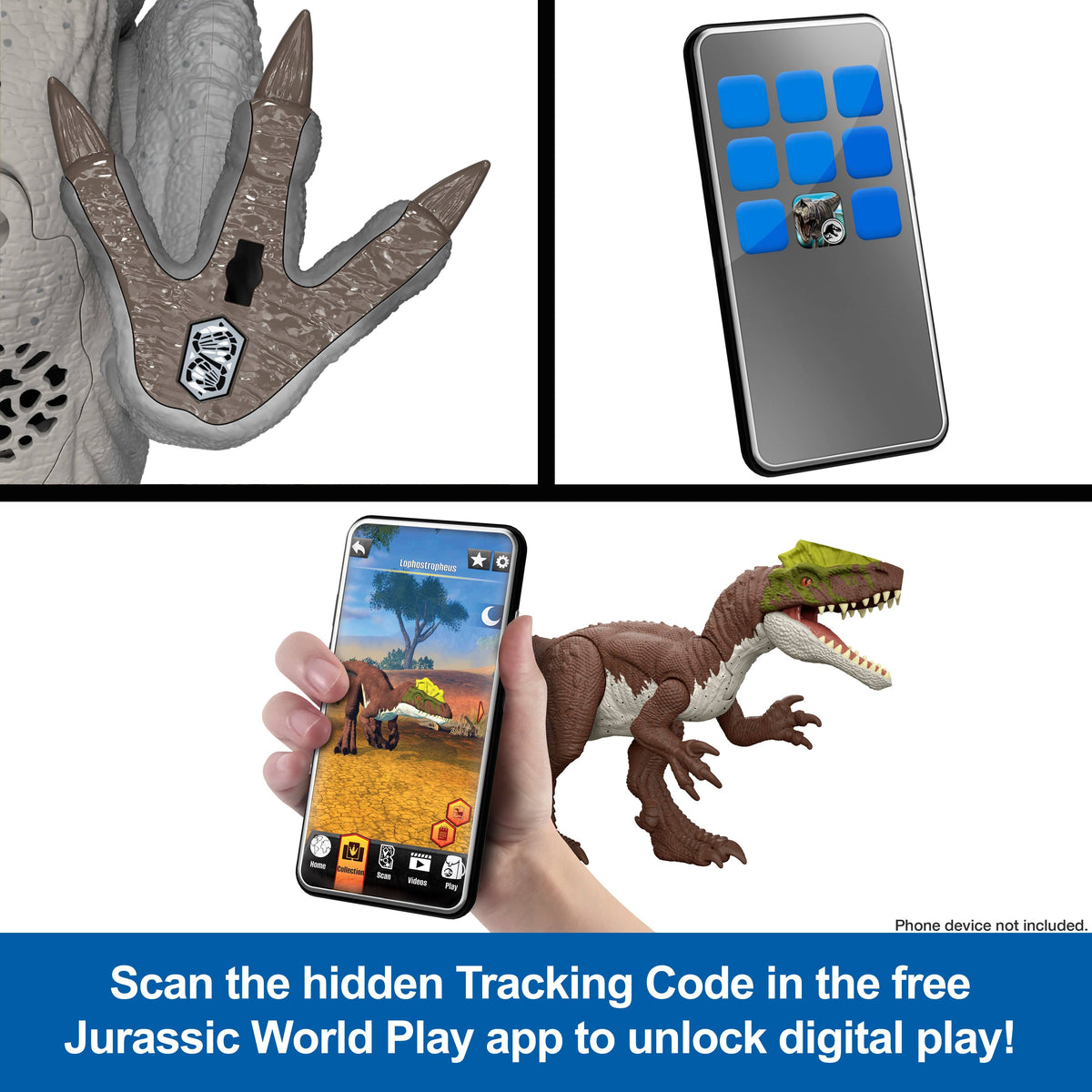 Jurassic World Charge 'N Chomp Carnotaurus