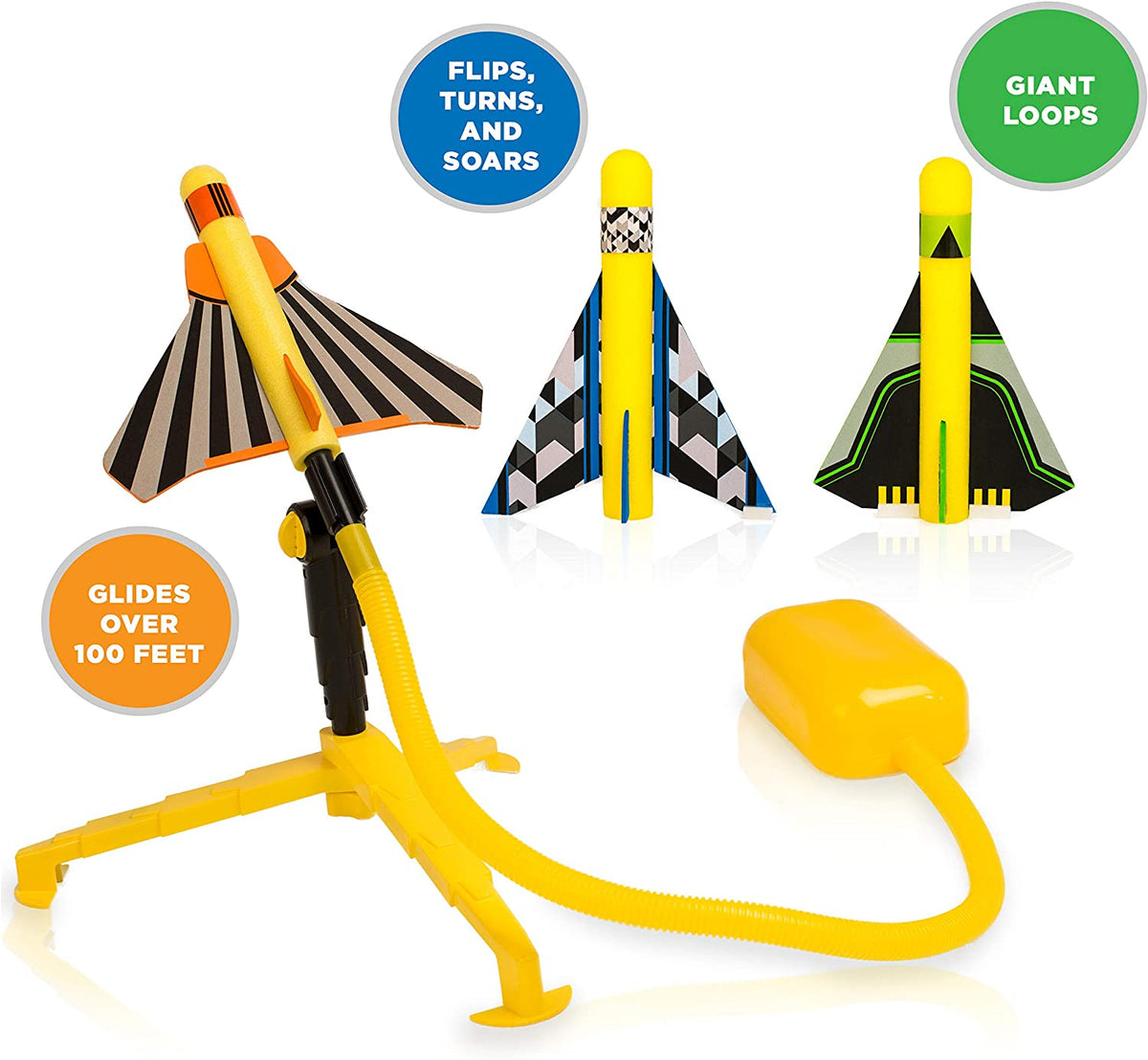 Stomp Rocket Stunt Planes