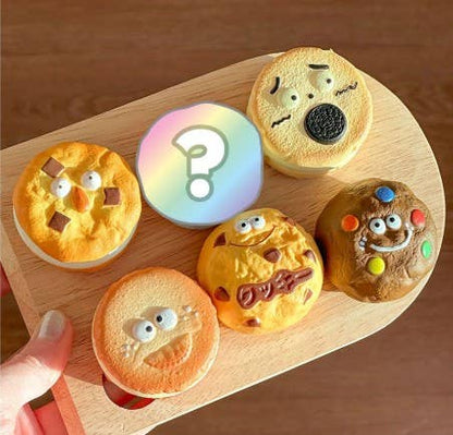 Cute Bakery Cookie Squishy Keychain (Blind Assortment)