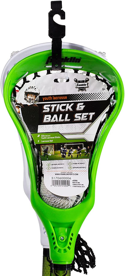Youth Lacrosse 2 Sticks