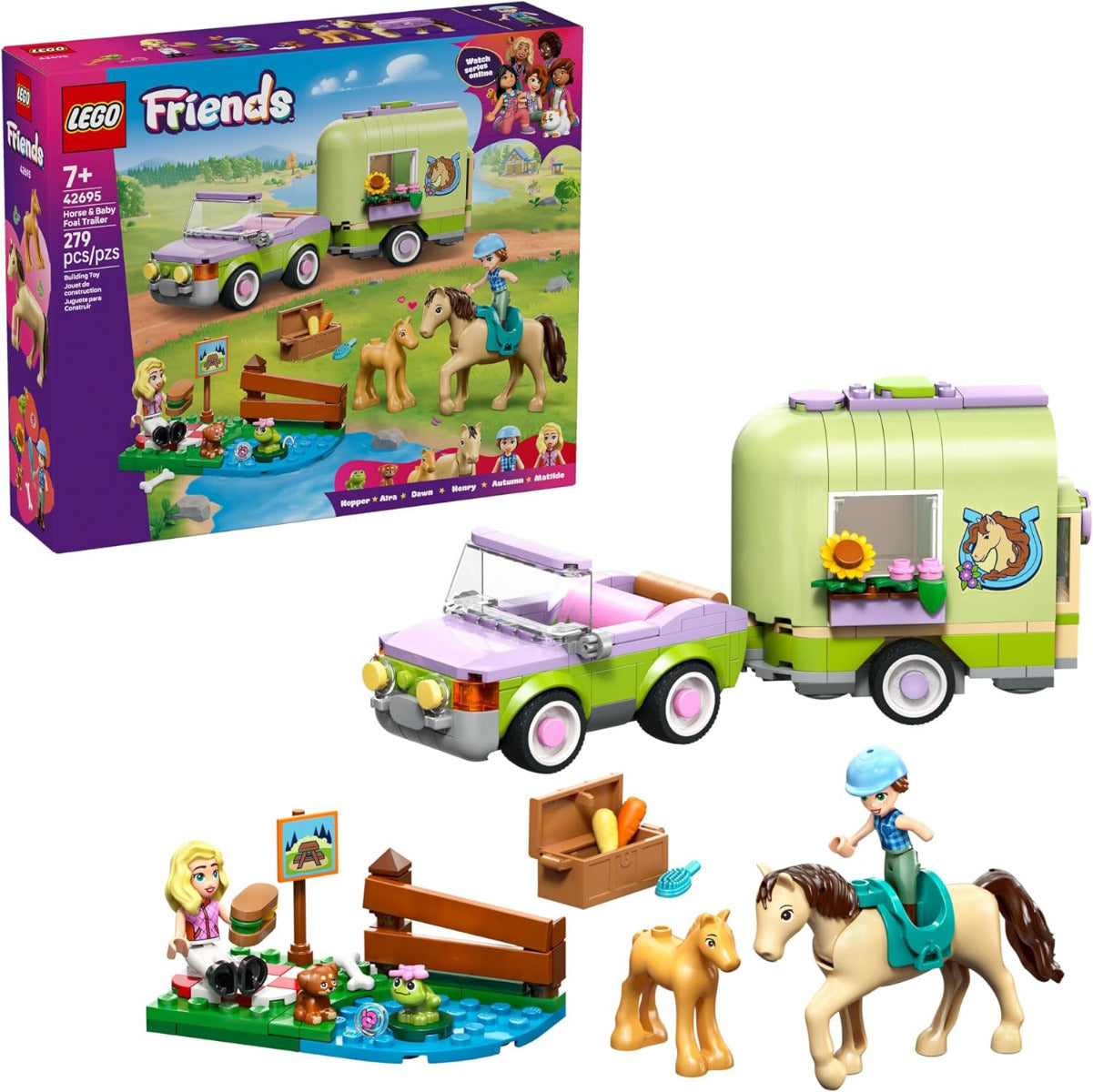 Horse and Foal Trailer