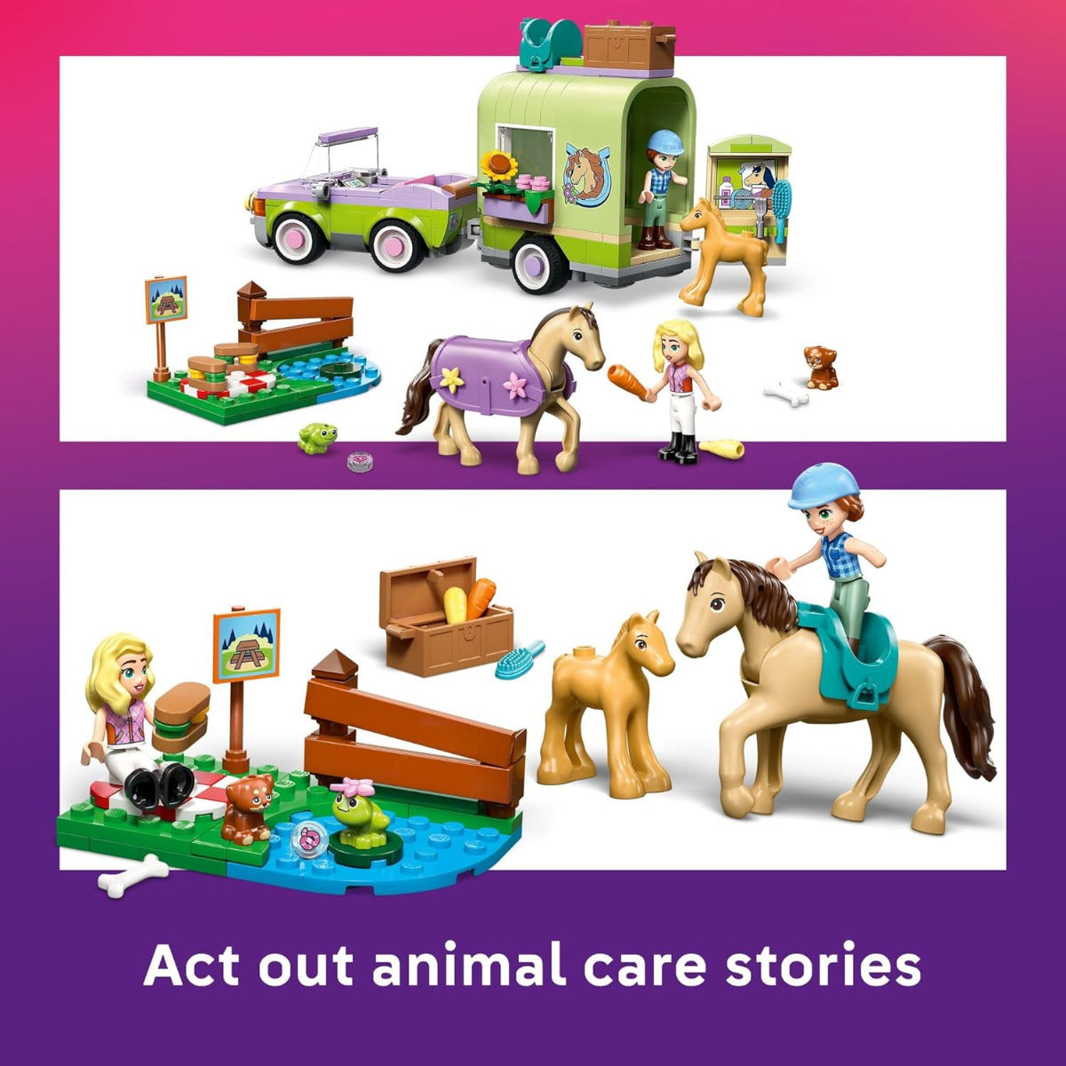 Horse and Foal Trailer