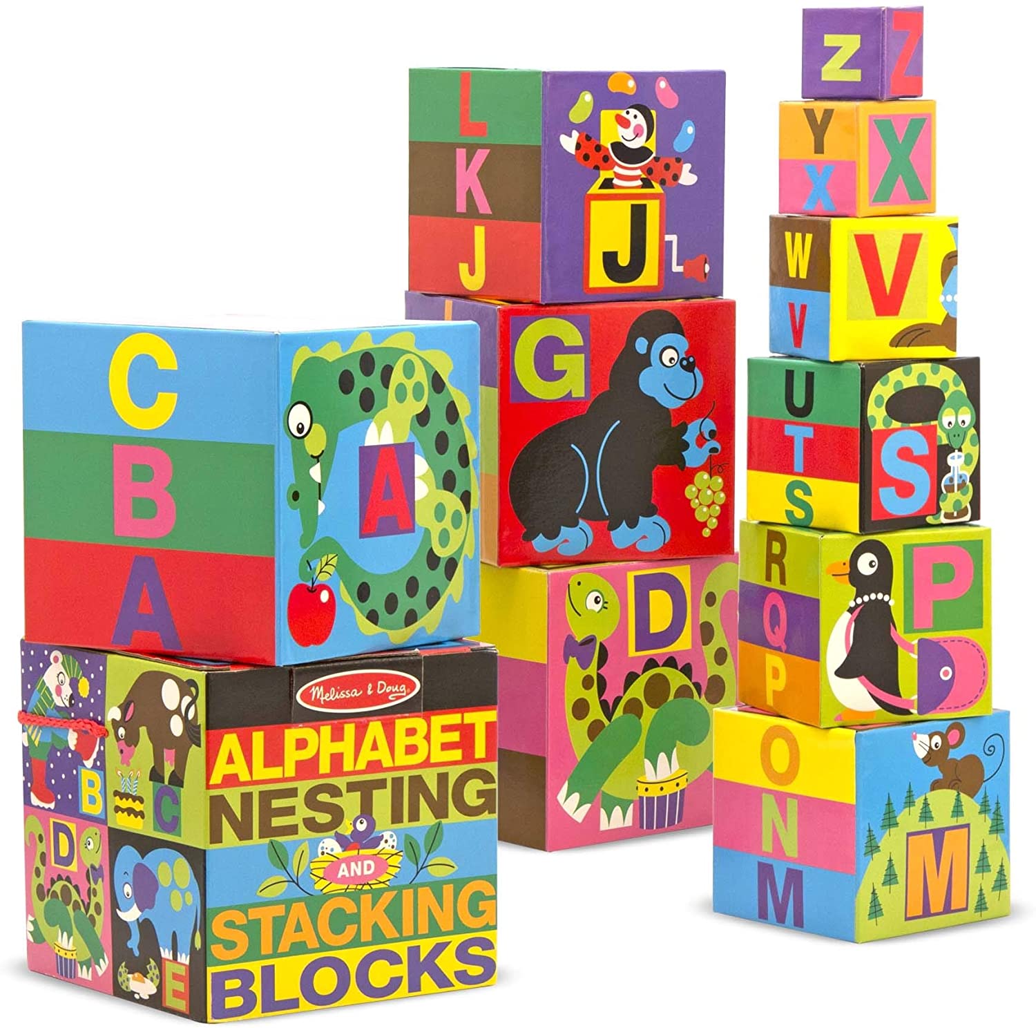 Stacking Letter Blocks