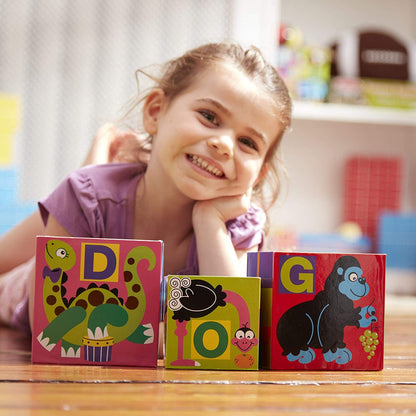 Stacking Letter Blocks