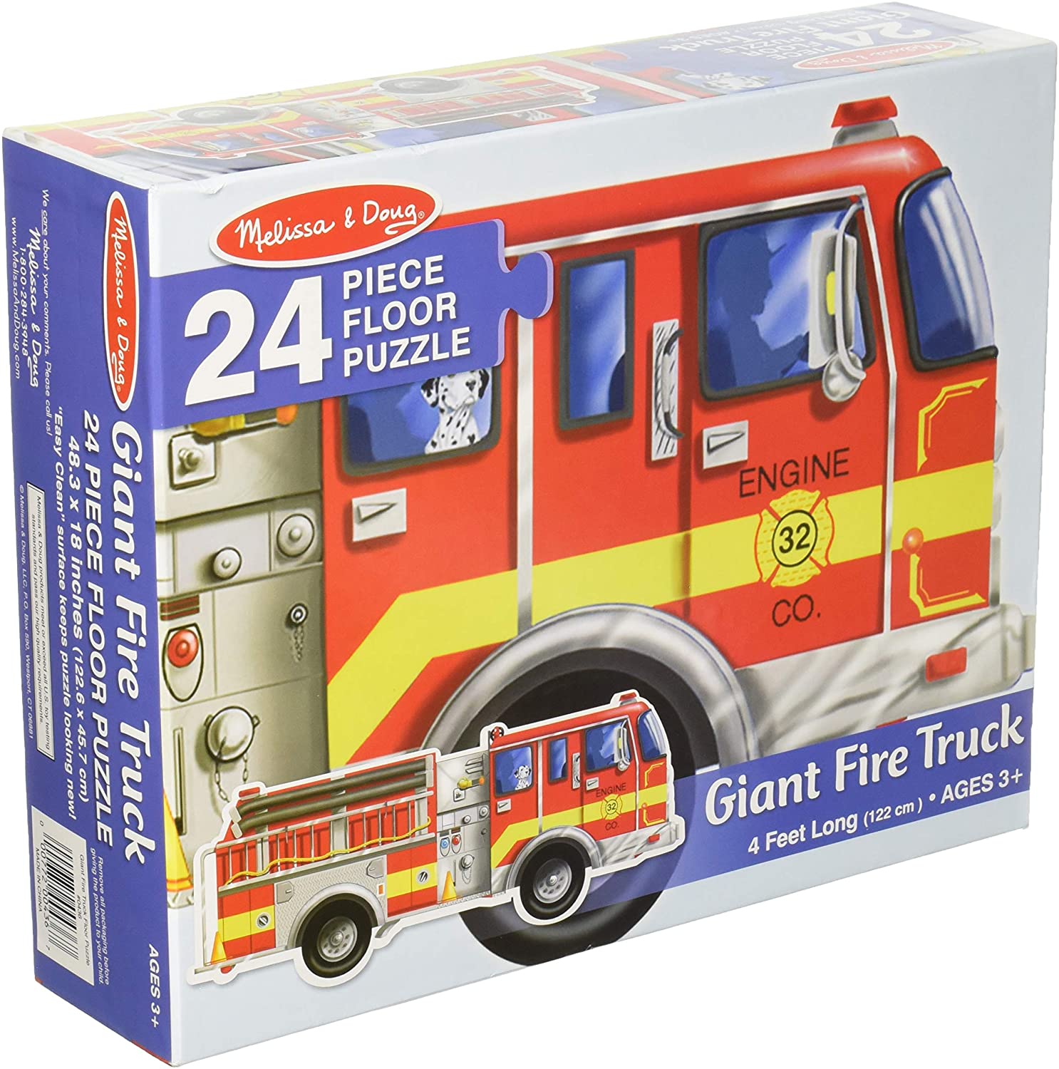 Floor Puzzle Fire Truck