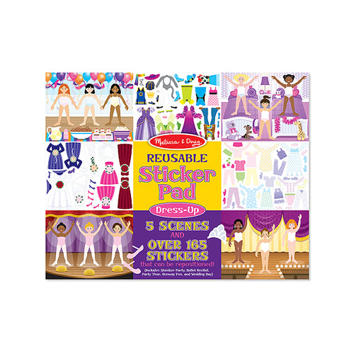 Dress-Up Reusable Sticker