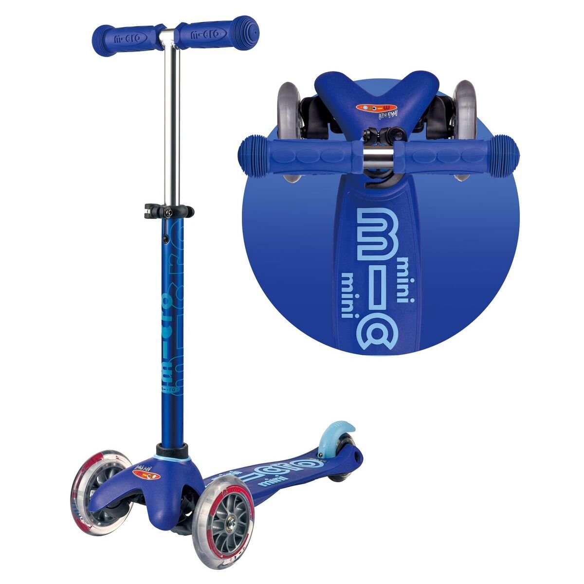 Blue Mini Deluxe Scooter