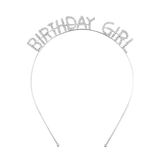 Xrhinestone Bday Headband