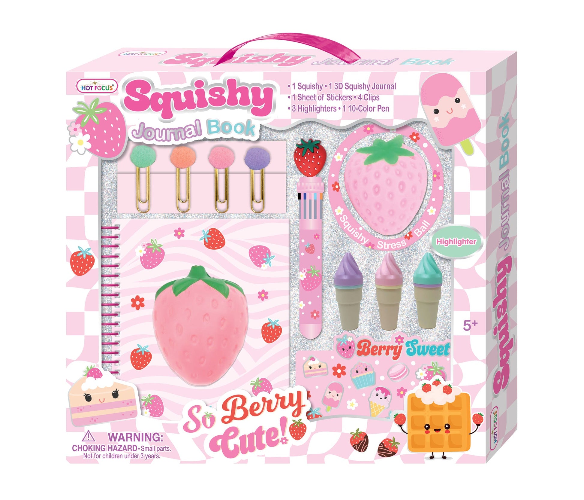Squishy Journal Strawb