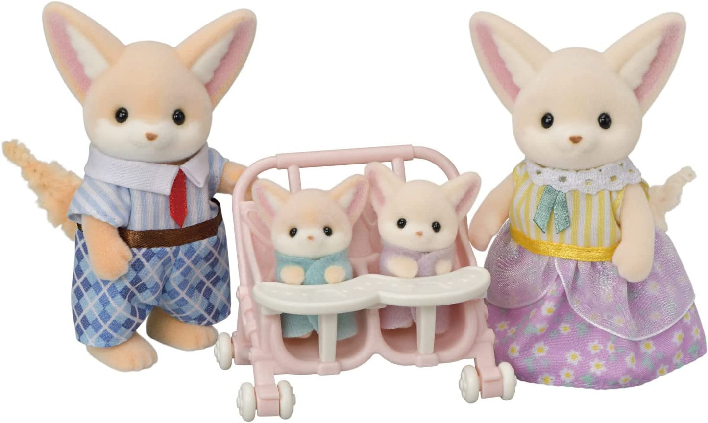Calico Fennec Fox Family