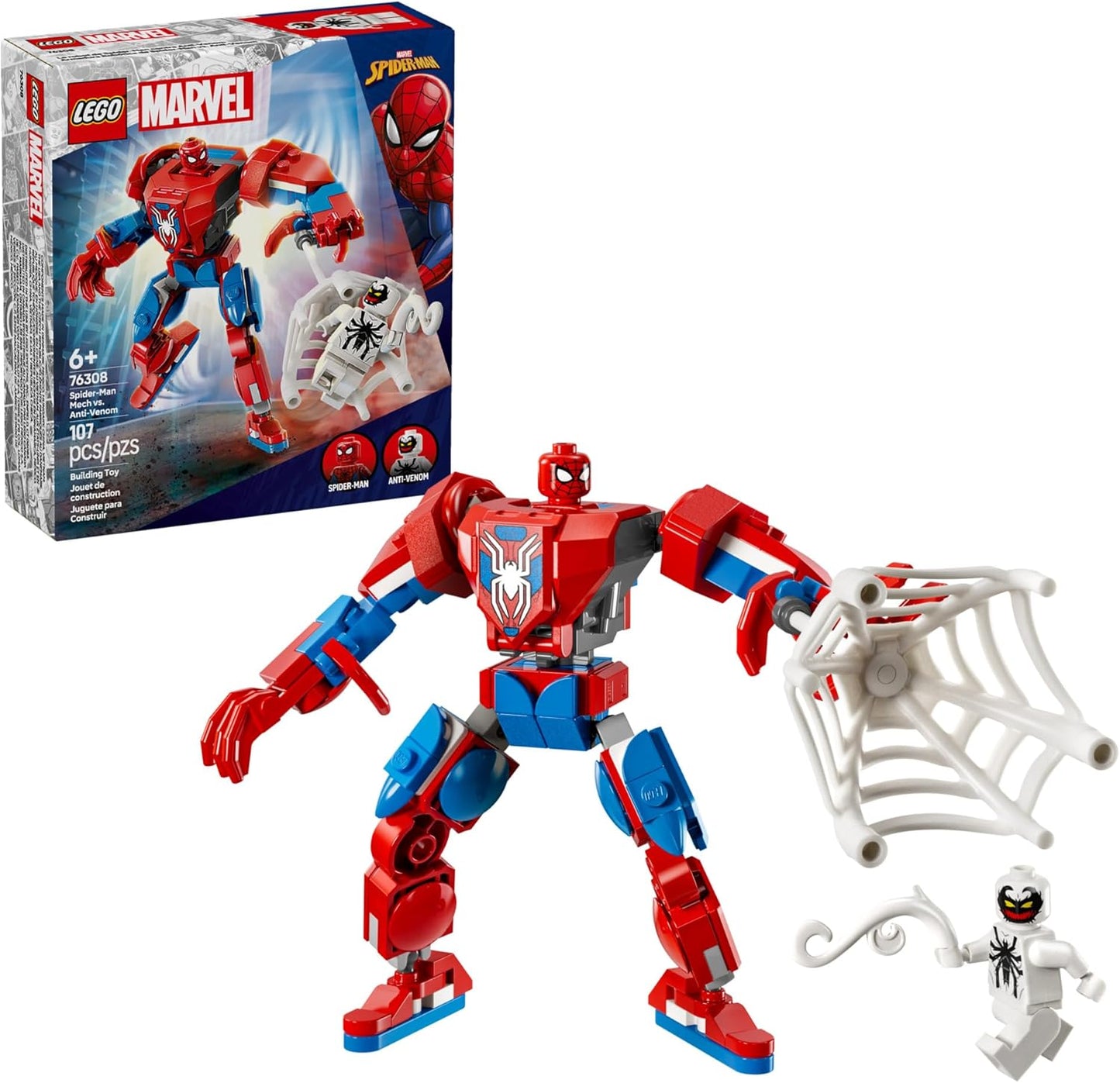 Spiderman Mech Vs Anti