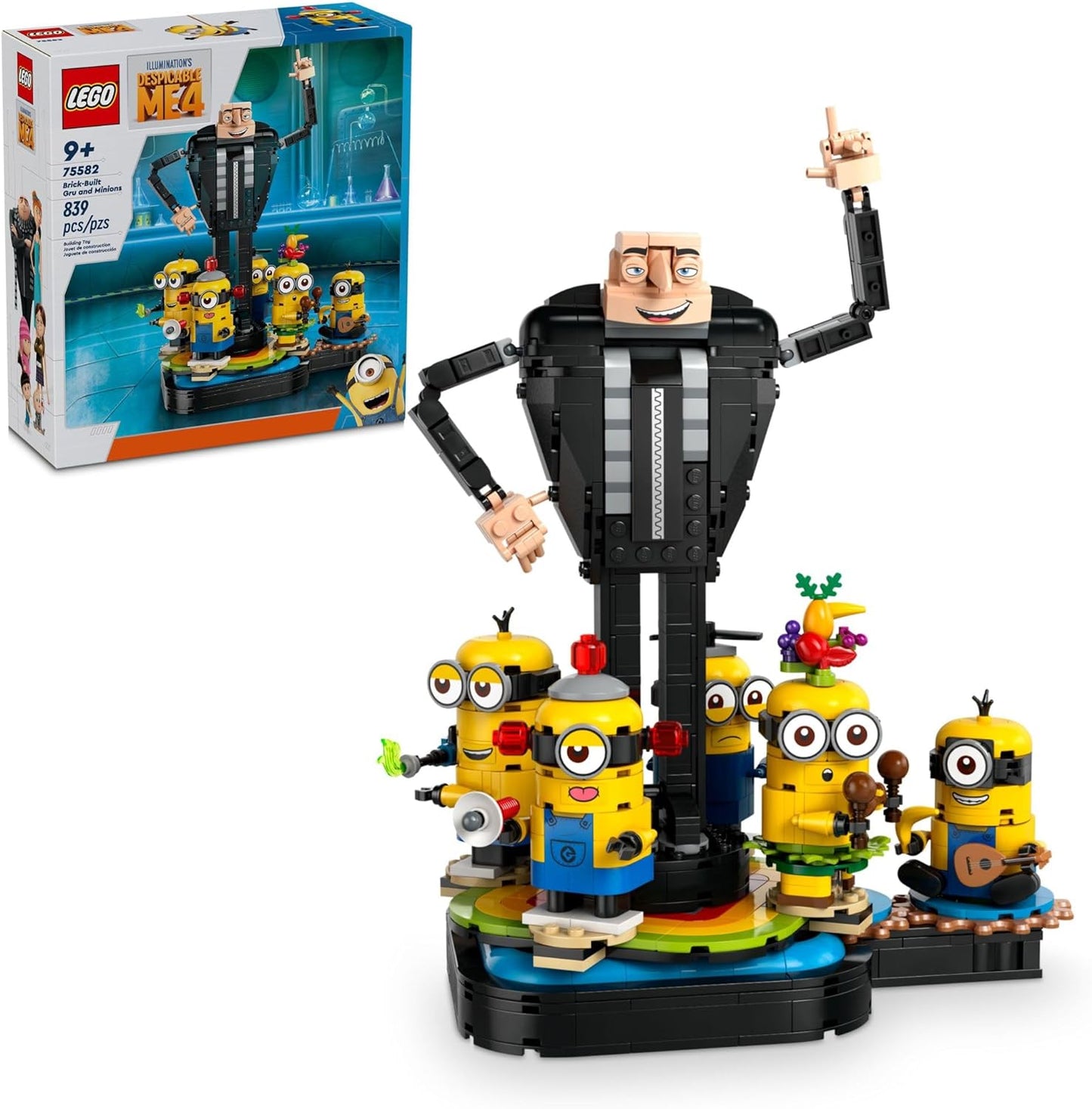 Xbrick Built Gru & Minion