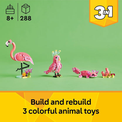 Wlid Animal Pink Flamingo
