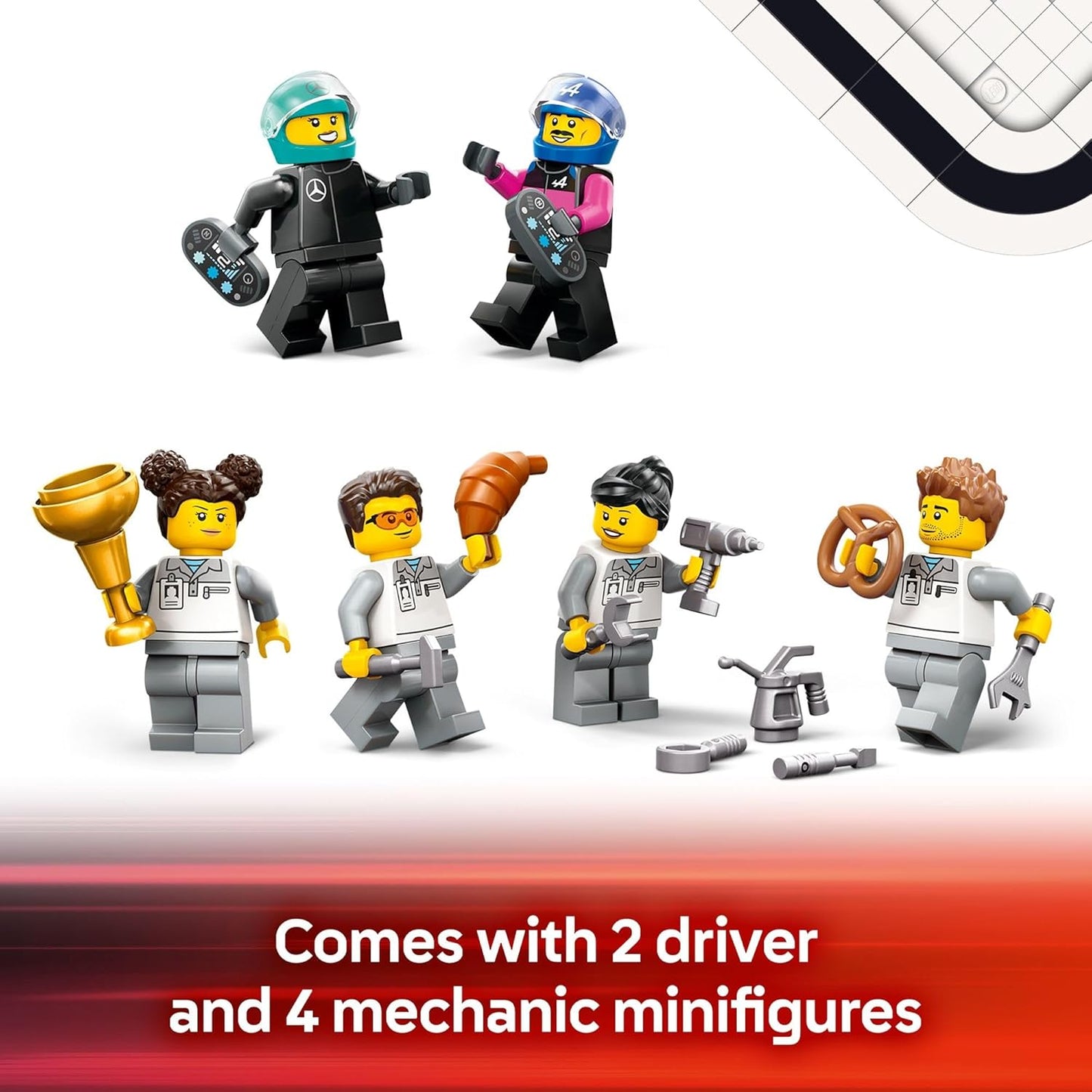 F1 Garage & Mercedes