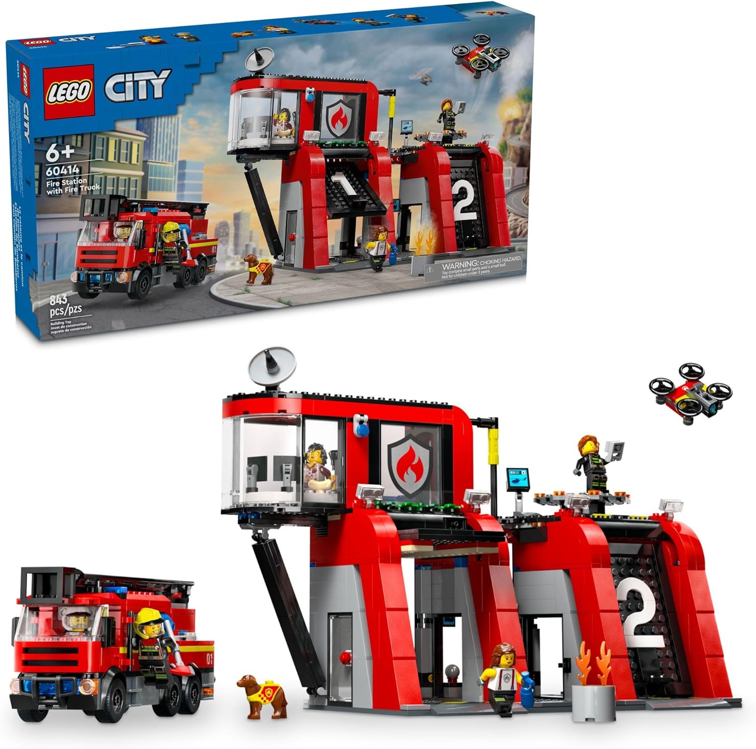 Xfire Station W/ Fire Tru