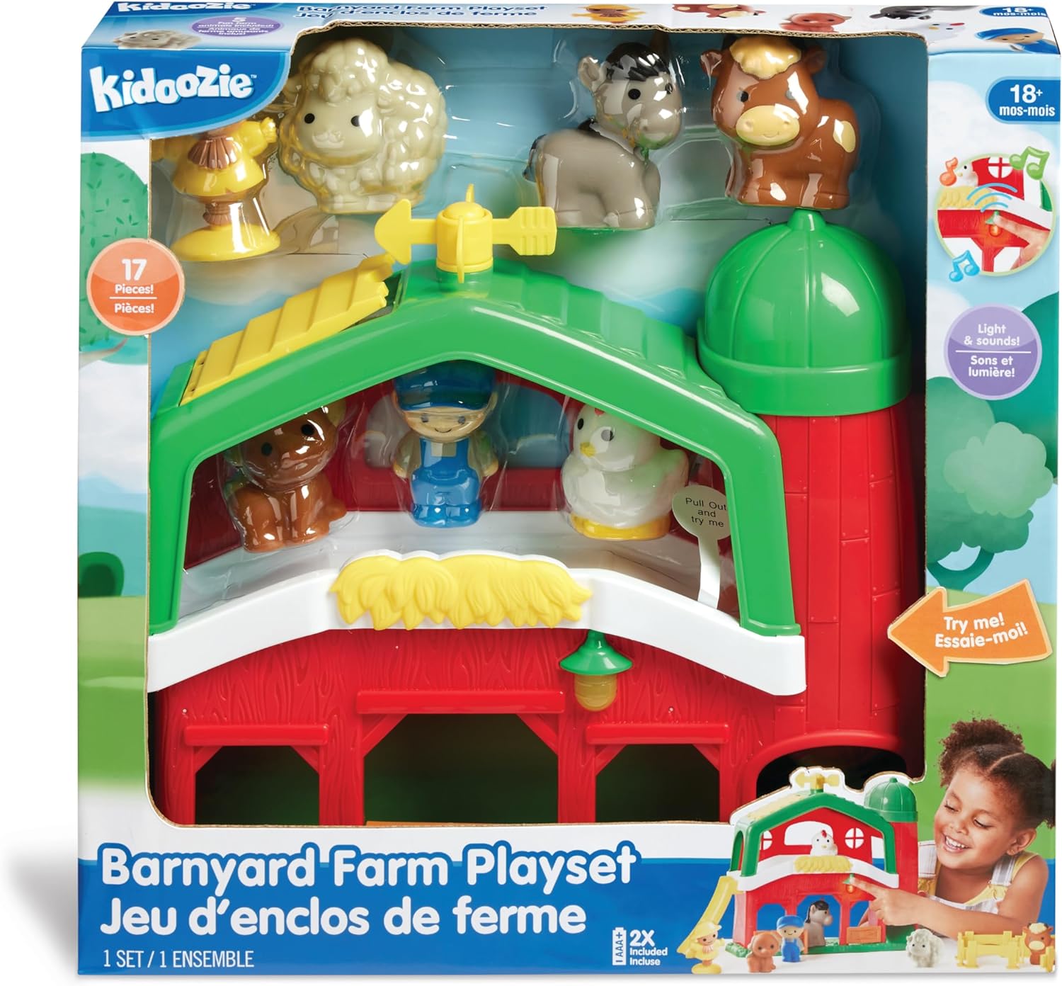 Xbarnyard Farm Playset