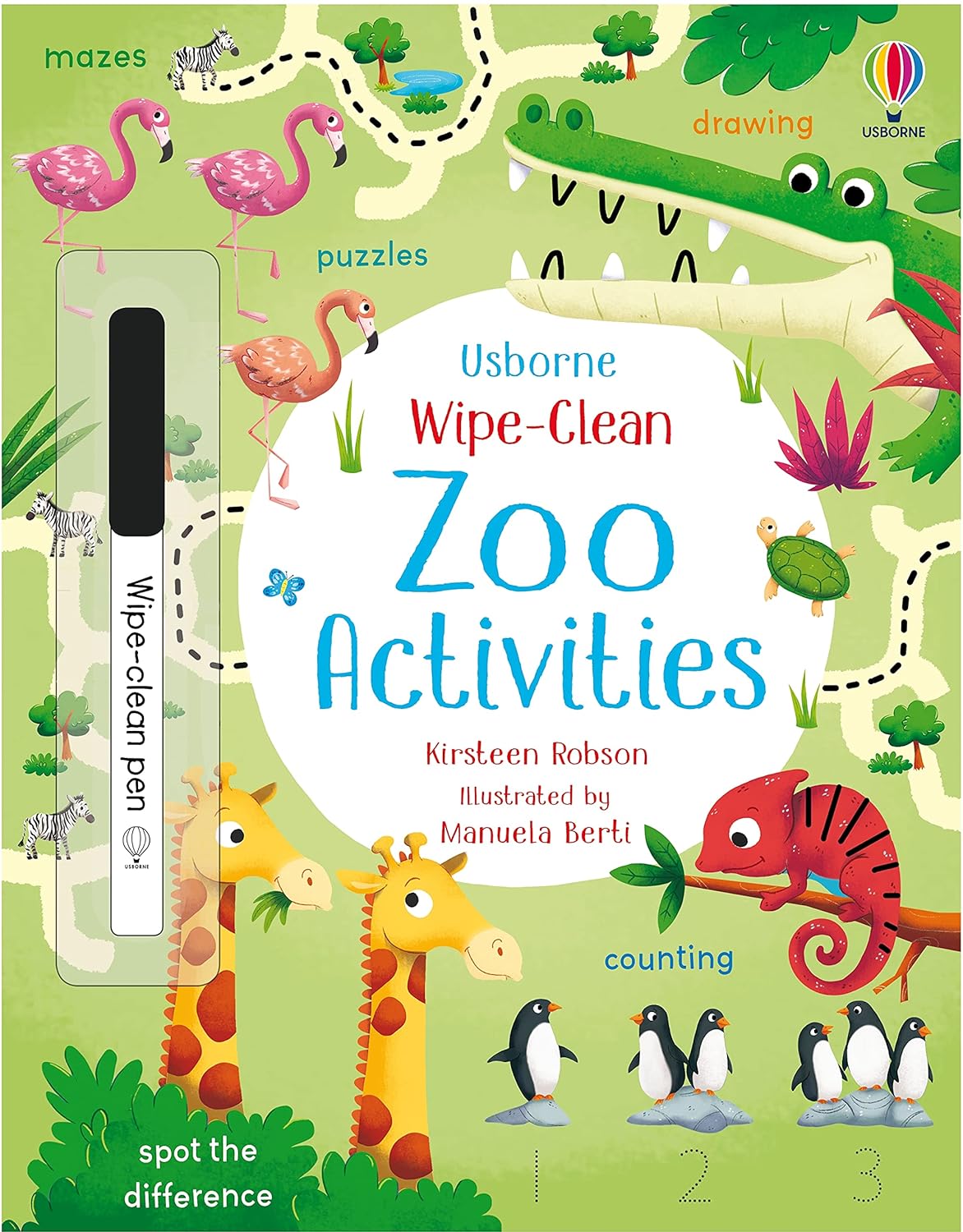 Xwipe Clean Zoo Activity