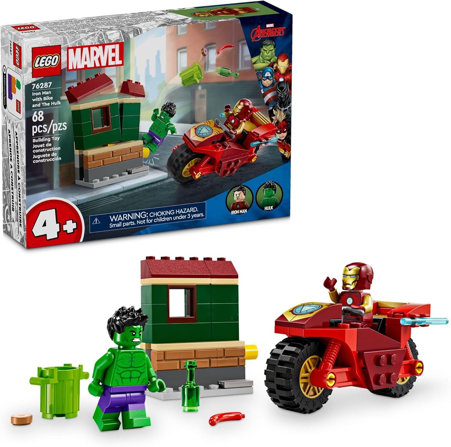 Xironman with Bike N Hulk