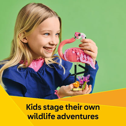 Wlid Animal Pink Flamingo