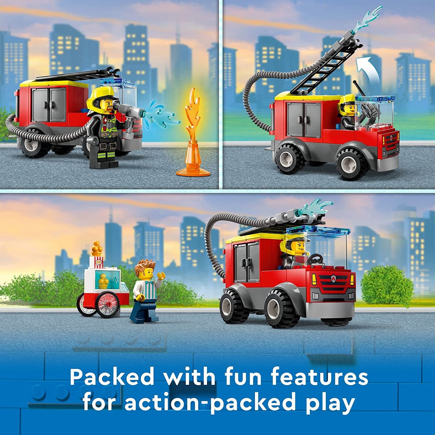 Fire Station Fire Truck