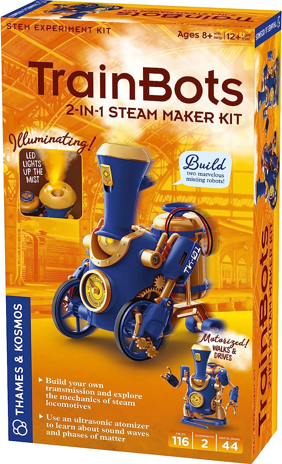 Xtrainbots 2n1 Steam Make