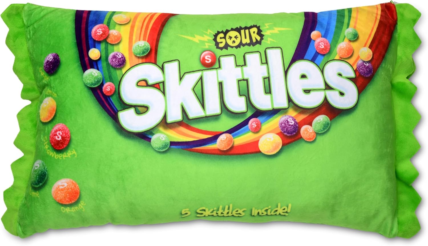 Sour Skittles Plush Pkg