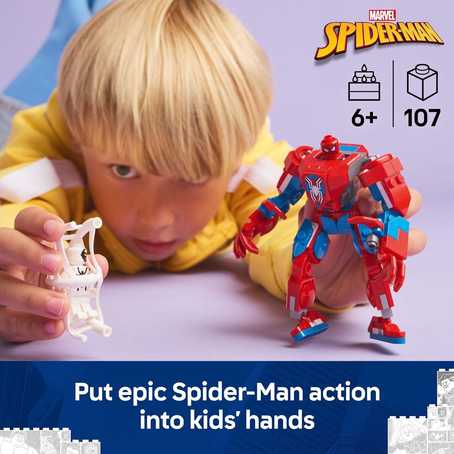Spiderman Mech Vs Anti