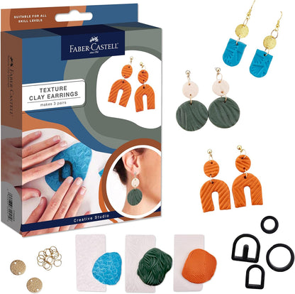 Texture Clay Earrings