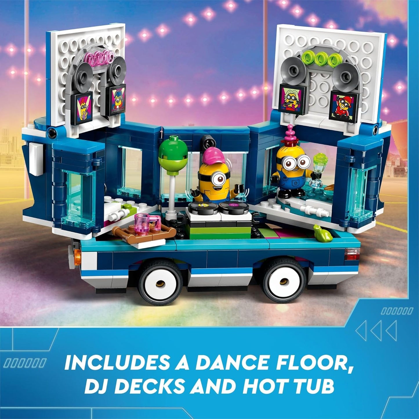 Minions Music Party Bus