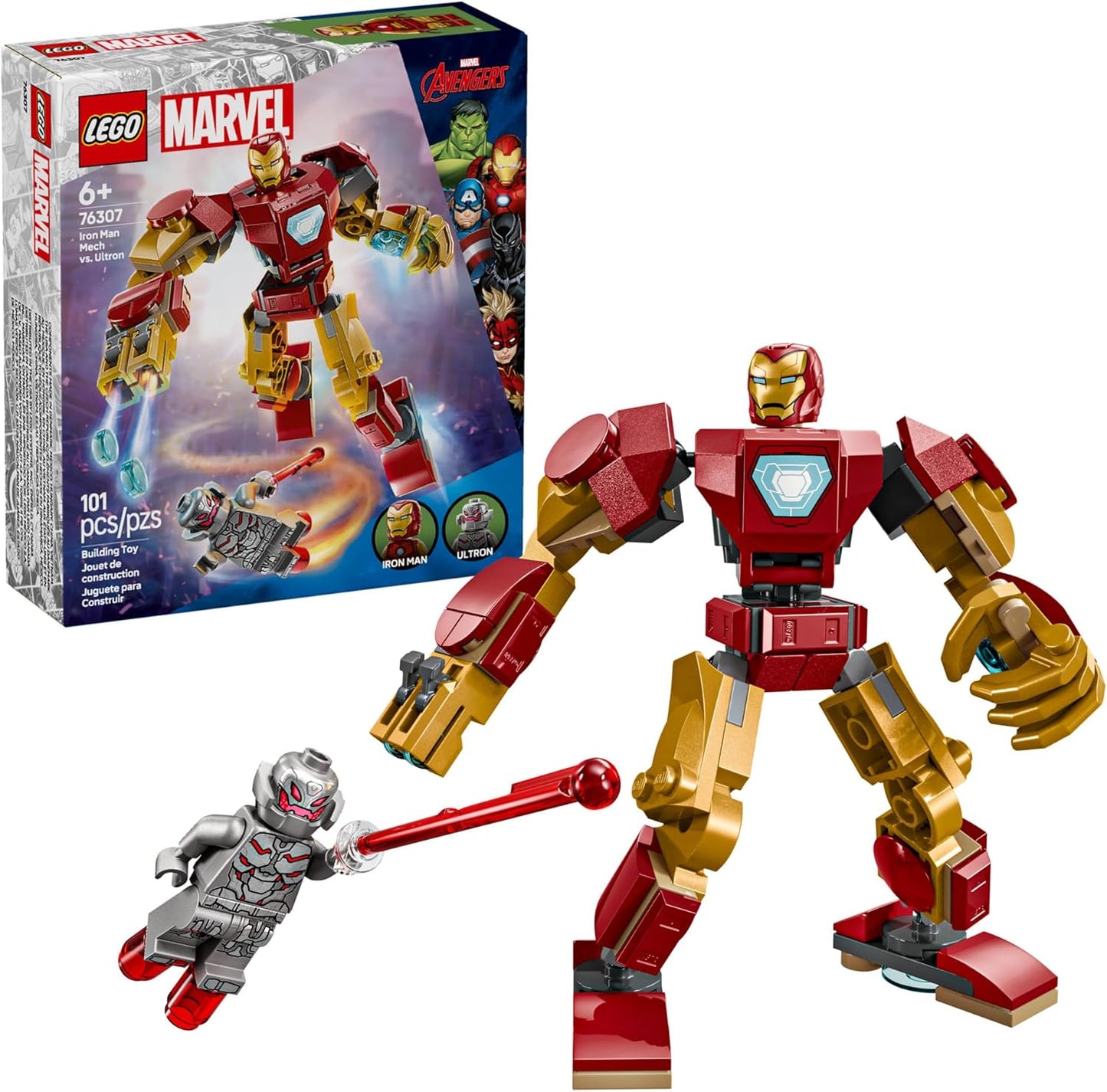 Iron Man Mech Vs Ultron