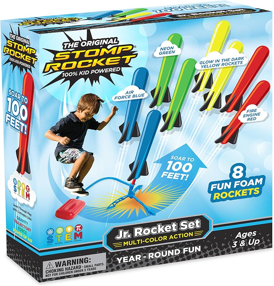 Jr Stomp Rocket Multi Clr
