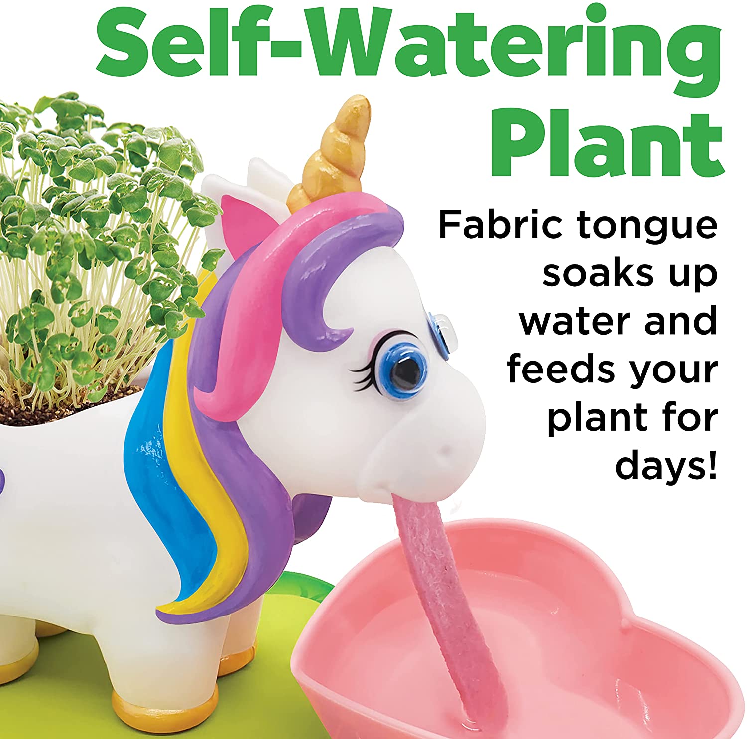 Self Watering Unicorn