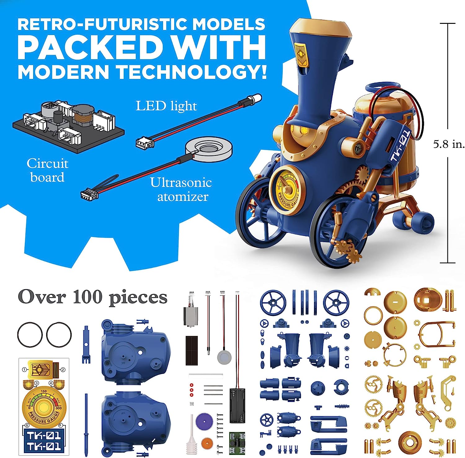 Xtrainbots 2n1 Steam Make