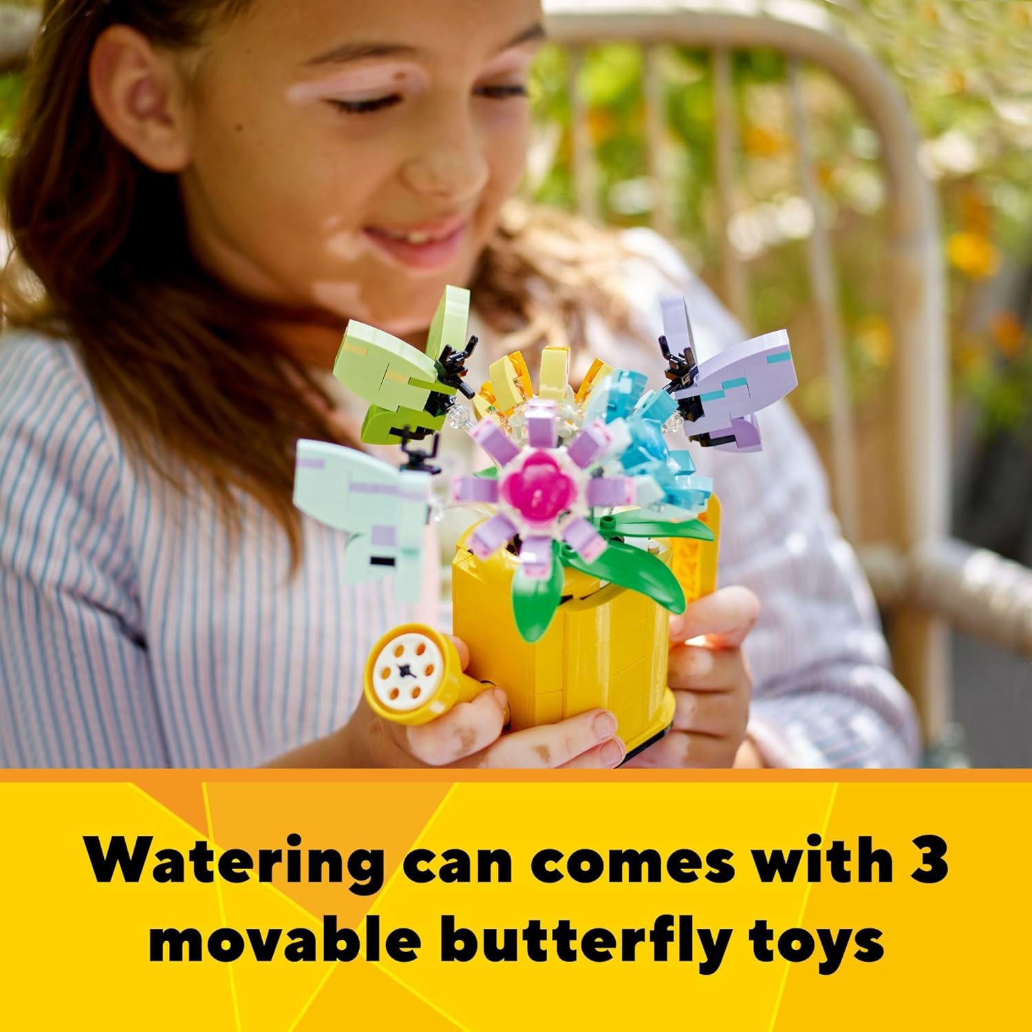 Flowers in Watering Can