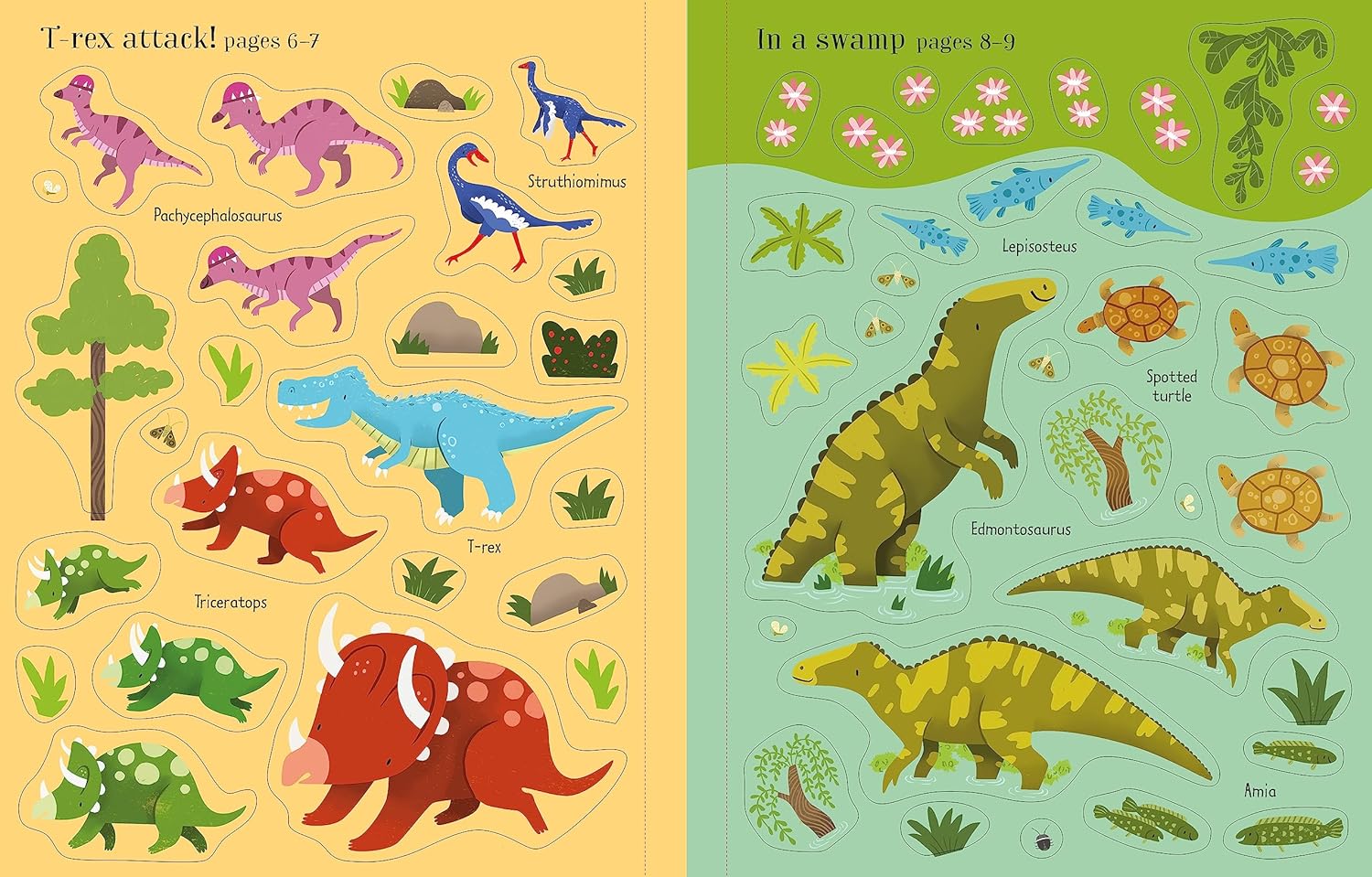 Sticker Dinosaur Revise