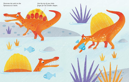 Fingerprint Dinosaurs