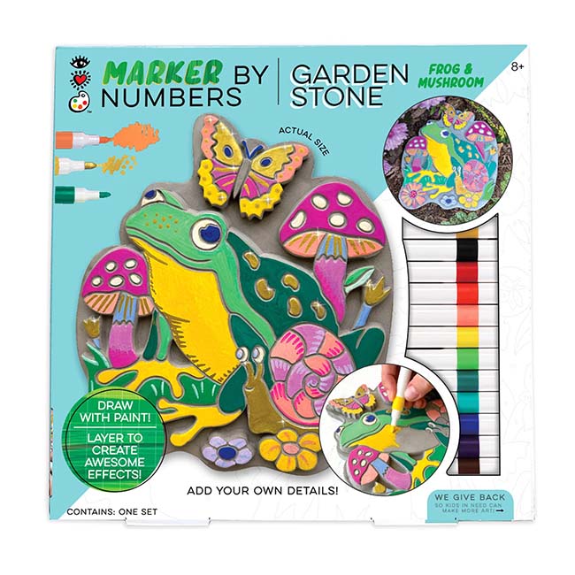 Marker by # Garden Stone